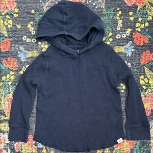 Gap Toddler Hooded Thermal Waffle Tee, Size 4T